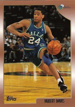 #203 Hubert Davis - Dallas Mavericks - 1998-99 Topps Basketball