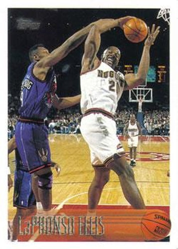 #203 LaPhonso Ellis - Denver Nuggets - 1996-97 Topps Basketball