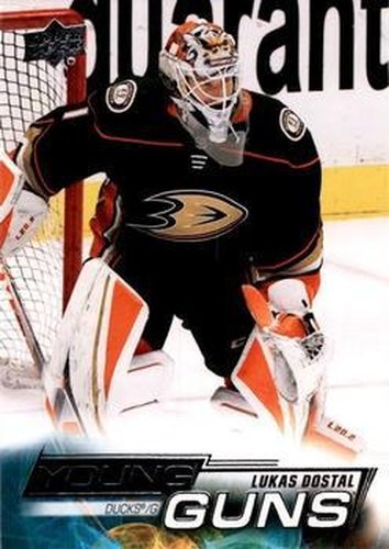 #203 Lukas Dostal - Anaheim Ducks - 2022-23 Upper Deck Hockey