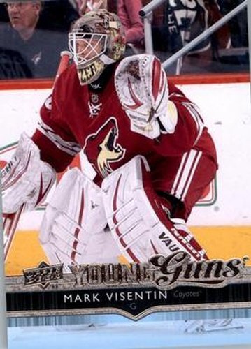 #203 Mark Visentin - Arizona Coyotes - 2014-15 Upper Deck Hockey