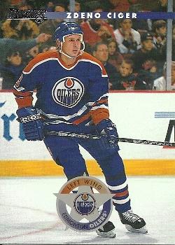 #203 Zdeno Ciger - Edmonton Oilers - 1996-97 Donruss Hockey