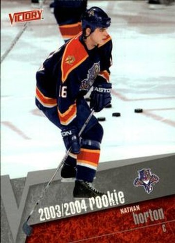 #204 Nathan Horton - Florida Panthers - 2003-04 Upper Deck Victory Hockey