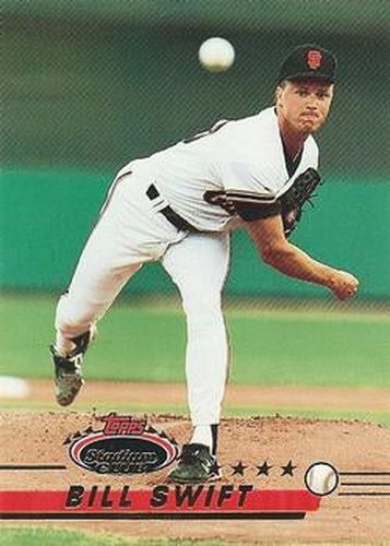 #204 Bill Swift - San Francisco Giants - 1993 Stadium Club Baseball