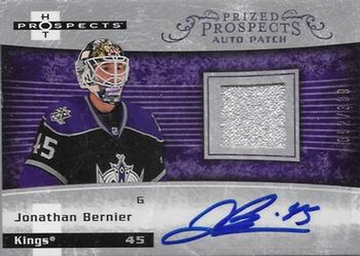#204 Jonathan Bernier - Los Angeles Kings - 2007-08 Fleer Hot Prospects Hockey
