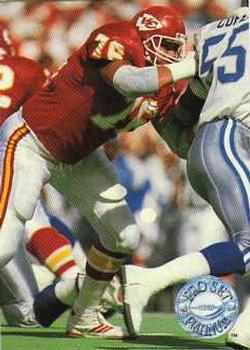 #204 John Alt - Kansas City Chiefs - 1991 Pro Set Platinum Football
