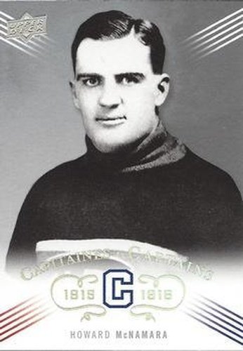 #204 Howard McNamara - Montreal Canadiens - 2008-09 Upper Deck Montreal Canadiens Centennial Hockey