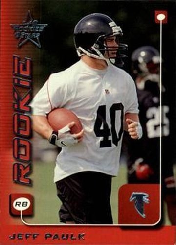 #204 Jeff Paulk - Atlanta Falcons - 1999 Leaf Rookies & Stars Football