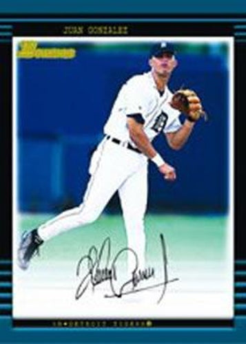 #204 Juan Gonzalez - Detroit Tigers - 2002 Bowman Baseball