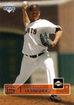 #204 Livan Hernandez - San Francisco Giants - 2003 Upper Deck Baseball