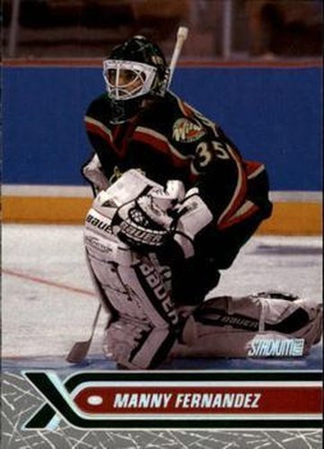 #204 Manny Fernandez - Minnesota Wild - 2000-01 Stadium Club Hockey