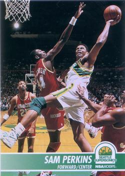#204 Sam Perkins - Seattle SuperSonics - 1994-95 Hoops Basketball