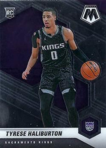 #204 Tyrese Haliburton - Sacramento Kings - 2020-21 Panini Mosaic Basketball