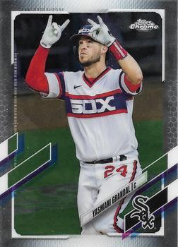 #204 Yasmani Grandal - Chicago White Sox - 2021 Topps Chrome Baseball