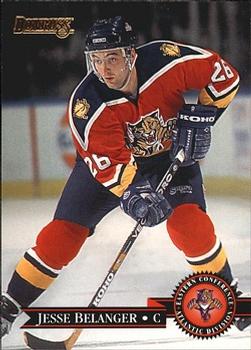 #204 Jesse Belanger - Florida Panthers - 1995-96 Donruss Hockey