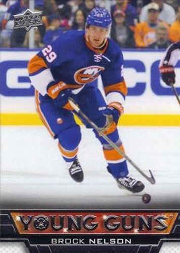 #204 Brock Nelson - New York Islanders - 2013-14 Upper Deck Hockey