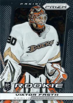 #205 Viktor Fasth - Anaheim Ducks - 2013-14 Panini Prizm Hockey