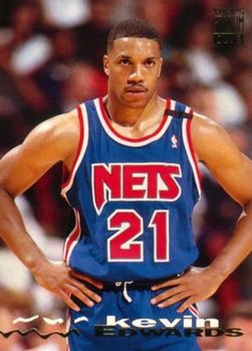 #205 Kevin Edwards - New Jersey Nets - 1993-94 Stadium Club Basketball