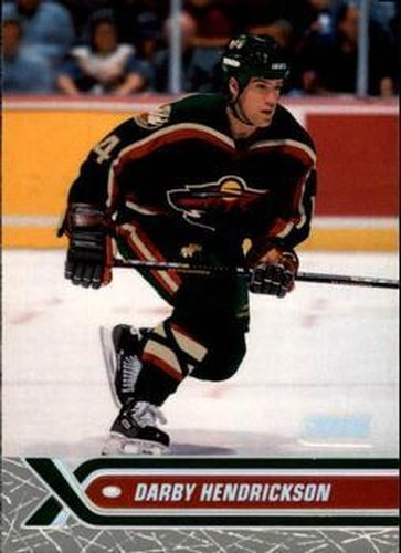 #205 Darby Hendrickson - Minnesota Wild - 2000-01 Stadium Club Hockey
