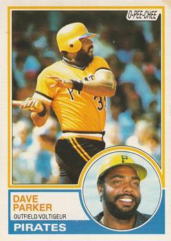 #205 Dave Parker - Pittsburgh Pirates - 1983 O-Pee-Chee Baseball
