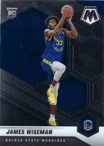 #205 James Wiseman - Golden State Warriors - 2020-21 Panini Mosaic Basketball