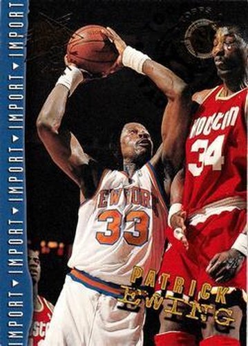 #205 Patrick Ewing - New York Knicks - 1994-95 Stadium Club Basketball