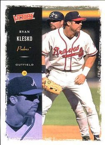 #205 Ryan Klesko - San Diego Padres - 2000 Upper Deck Victory Baseball