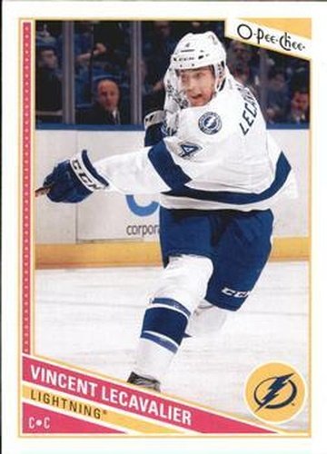 #205 Vincent Lecavalier - Tampa Bay Lightning - 2013-14 O-Pee-Chee Hockey