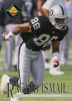 #205 Rocket Ismail - Los Angeles Raiders - 1994 Pro Line Live Football