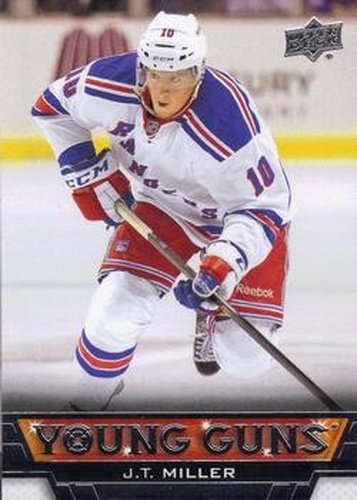 #205 J.T. Miller - New York Rangers - 2013-14 Upper Deck Hockey