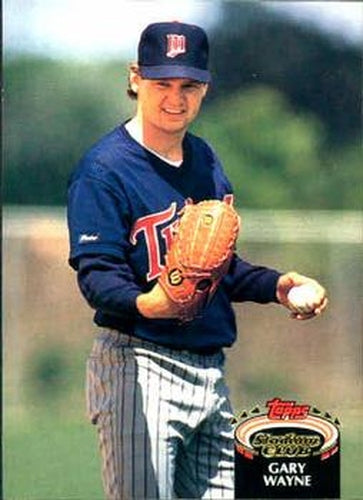 #261 Gary Wayne - Minnesota Twins - 1992 Stadium Club Baseball