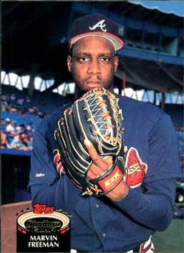 #264 Marvin Freeman - Atlanta Braves - 1992 Stadium Club Baseball