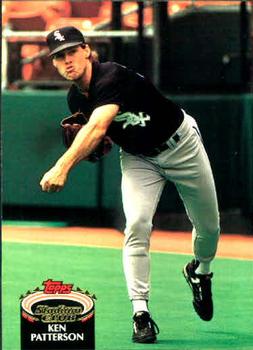#289 Ken Patterson - Chicago White Sox - 1992 Stadium Club Baseball