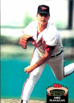 #30 Mike Flanagan - Baltimore Orioles - 1992 Stadium Club Baseball