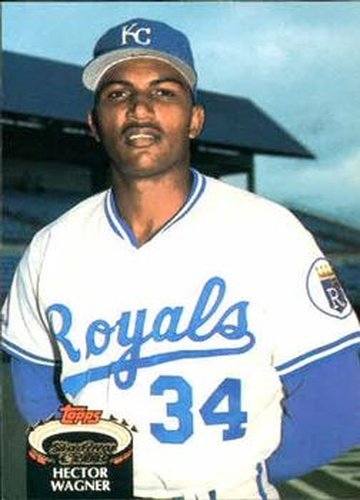 #323 Hector Wagner - Kansas City Royals - 1992 Stadium Club Baseball