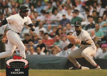 #325 Mo Vaughn - Boston Red Sox - 1992 Stadium Club Baseball