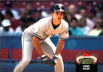 #329 Mike Huff - Chicago White Sox - 1992 Stadium Club Baseball