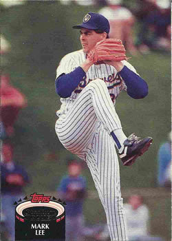 #32 Mark Lee - Milwaukee Brewers - 1992 Stadium Club Baseball