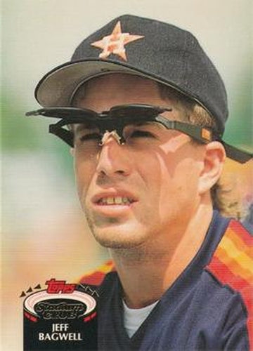 #330 Jeff Bagwell - Houston Astros - 1992 Stadium Club Baseball