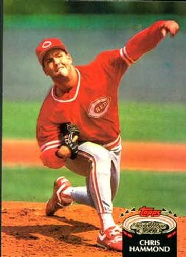 #751 Chris Hammond - Cincinnati Reds - 1992 Stadium Club Baseball