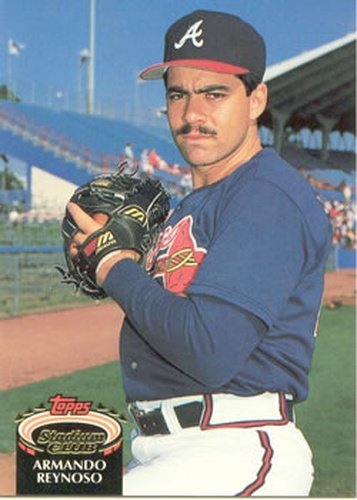 #763 Armando Reynoso - Atlanta Braves - 1992 Stadium Club Baseball