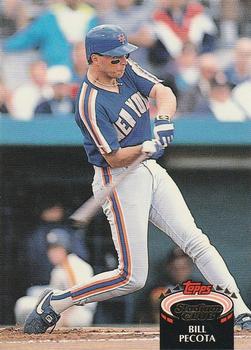 #811 Bill Pecota - New York Mets - 1992 Stadium Club Baseball