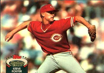 #826 Steve Foster - Cincinnati Reds - 1992 Stadium Club Baseball