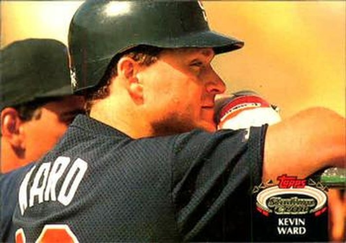 #853 Kevin Ward - San Diego Padres - 1992 Stadium Club Baseball