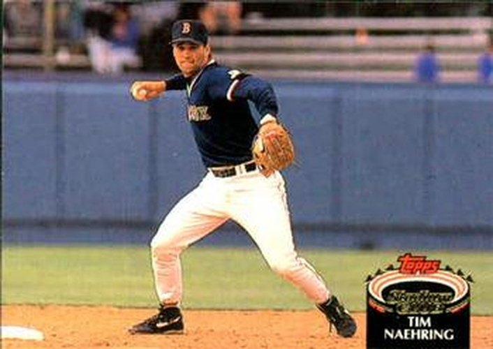 #854 Tim Naehring - Boston Red Sox - 1992 Stadium Club Baseball