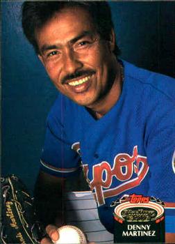 #860 Denny Martinez - Montreal Expos - 1992 Stadium Club Baseball