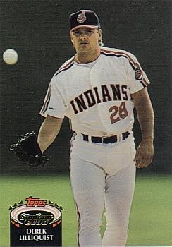 #864 Derek Lilliquist - Cleveland Indians - 1992 Stadium Club Baseball