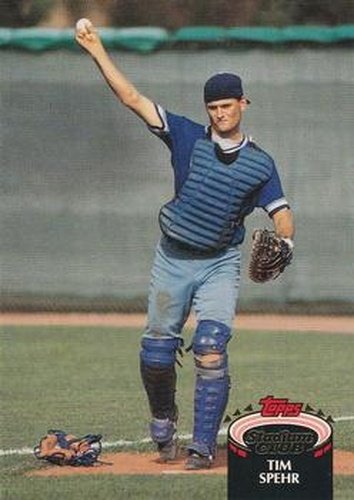 #96 Tim Spehr - Kansas City Royals - 1992 Stadium Club Baseball