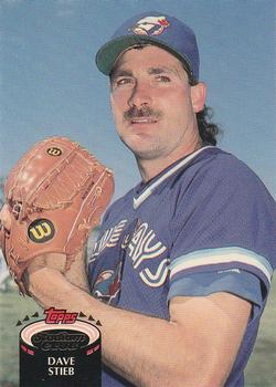 #97 Dave Stieb - Toronto Blue Jays - 1992 Stadium Club Baseball