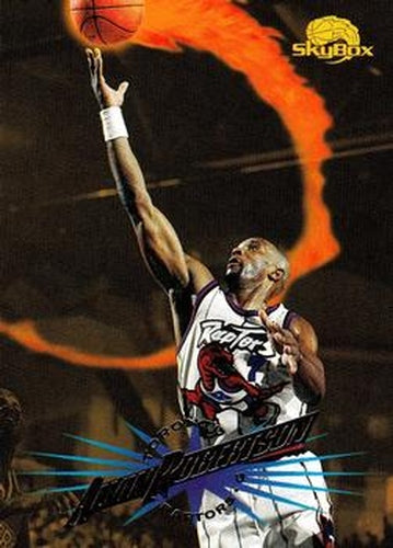 #206 Alvin Robertson - Toronto Raptors - 1995-96 SkyBox Premium Basketball