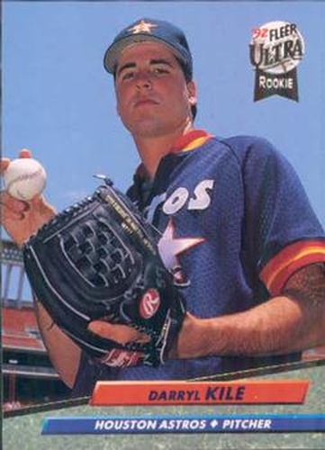 #206 Darryl Kile - Houston Astros - 1992 Ultra Baseball